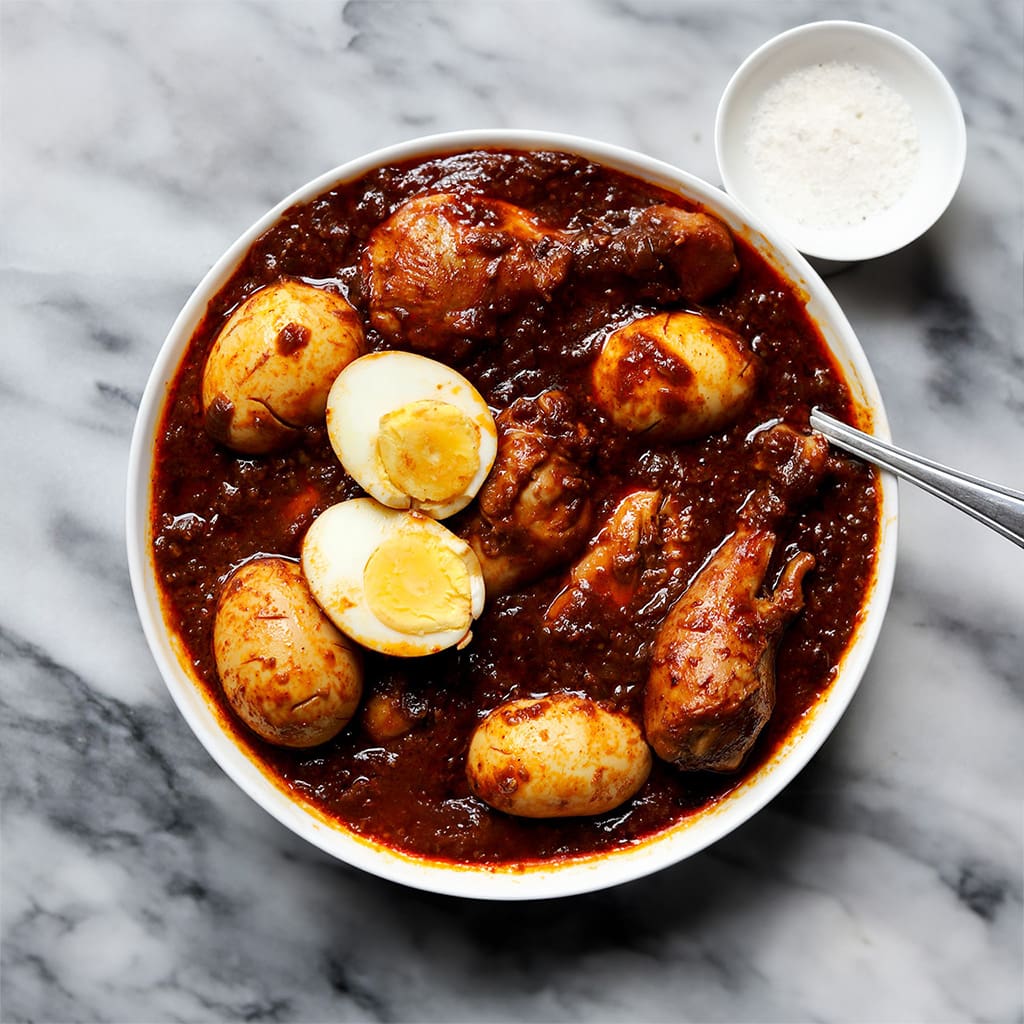 Doro Wat - Spicy Ethiopian Chicken Stew